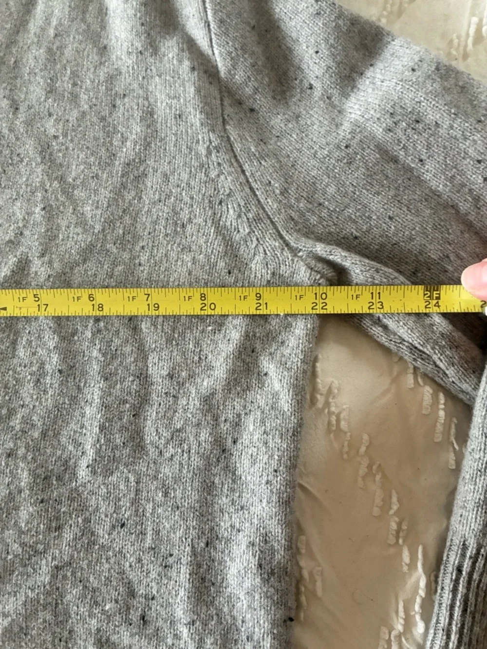 J Crew 100% Wool Grey Button Long Cardigan Size Small. Preppy classic